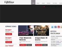 Tablet Screenshot of lifeline.se