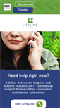 Mobile Screenshot of lifeline.org.nz